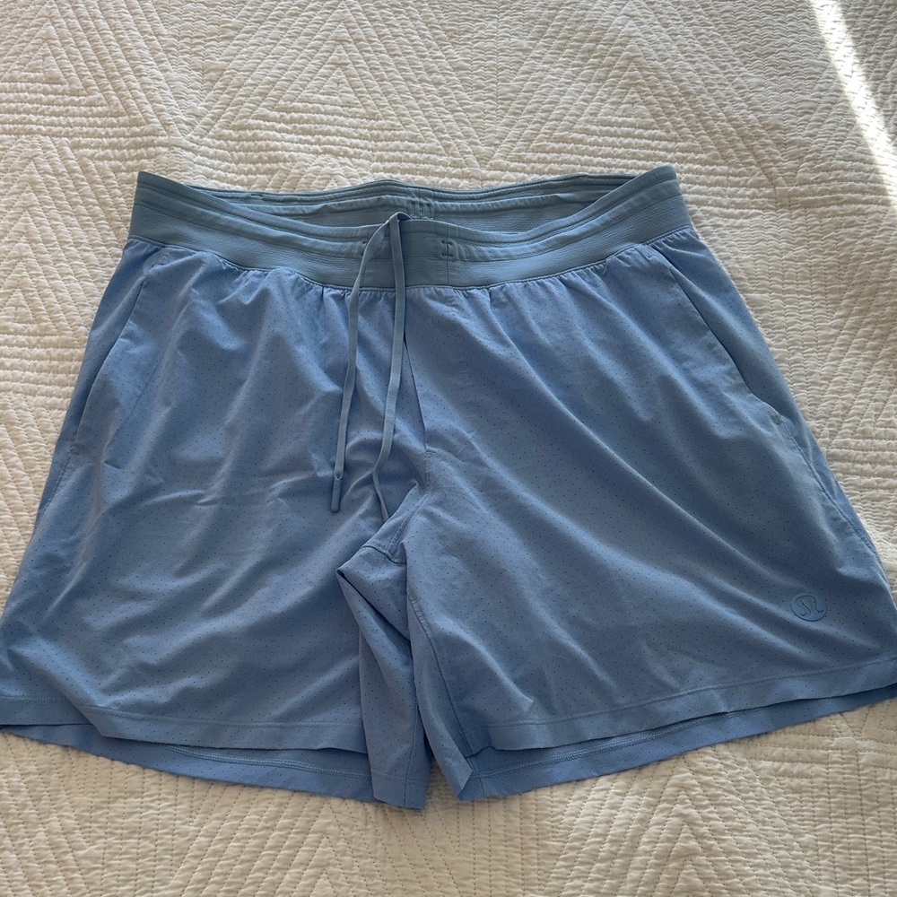 lululemon athletica Slate Blue Men's Athletic Shorts